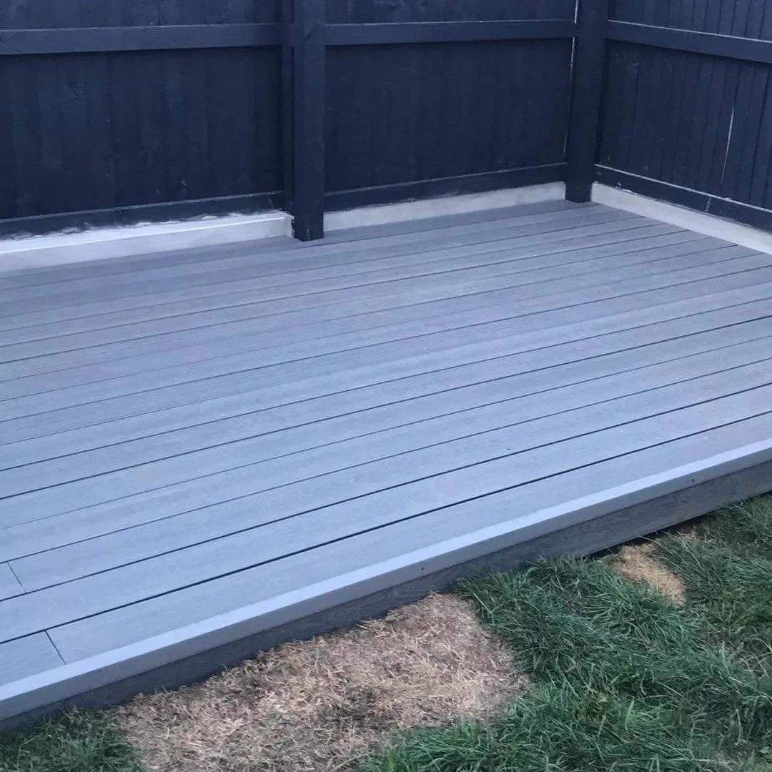 Photo of decking after work done